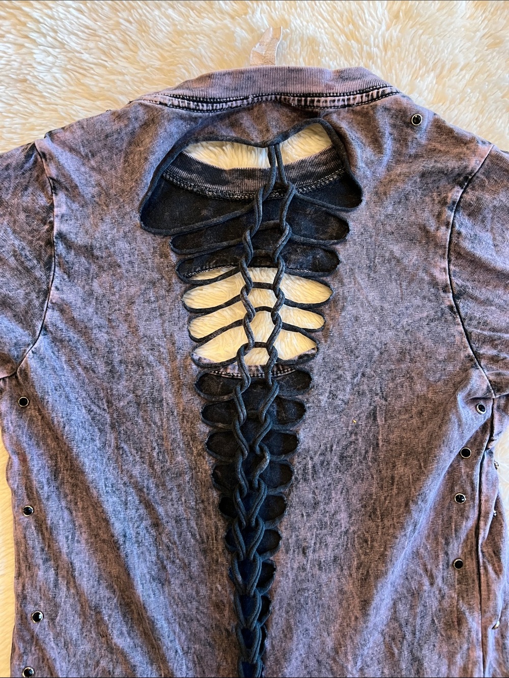 Affliction purple tank - Picture 5 of 7